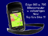 Edge 605/705 - Fahrradcomputer und GPS-Gerät Edge 605/705 - Fahrradcomputer und GPS-Gerät