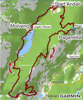 AndaloPaganella_Karte AndaloPaganella_Karte