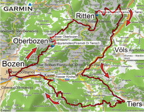 Bozen_AlteTierserStraße_Karte Bozen_AlteTierserStraße_Karte