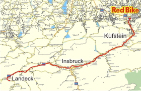 Karte Inn Neubeuern-Landeck Karte Inn Neubeuern-Landeck