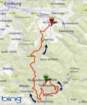 Karte Kirchzarten Karte Kirchzarten